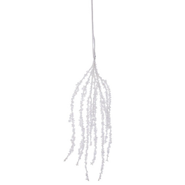 35" White Hanging Icicle (Set of 2)