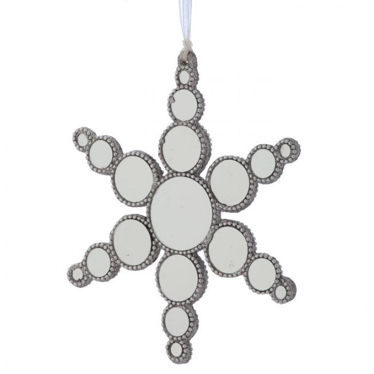 6" Mirrored Star Ornament