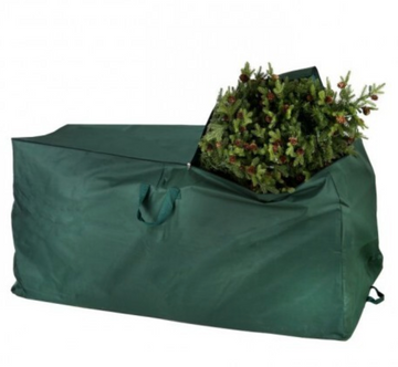 Green Plastic Christmas Tree Bag