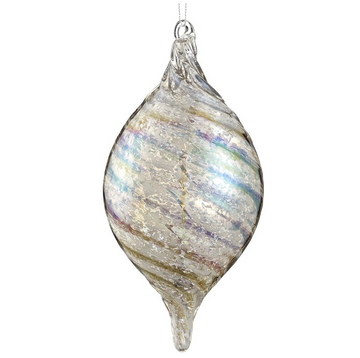 7.5" Iridescent Mercury Finial