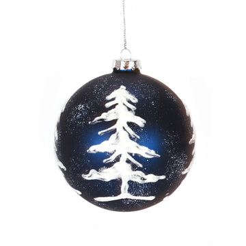 Frosted Tree Christmas Ornament