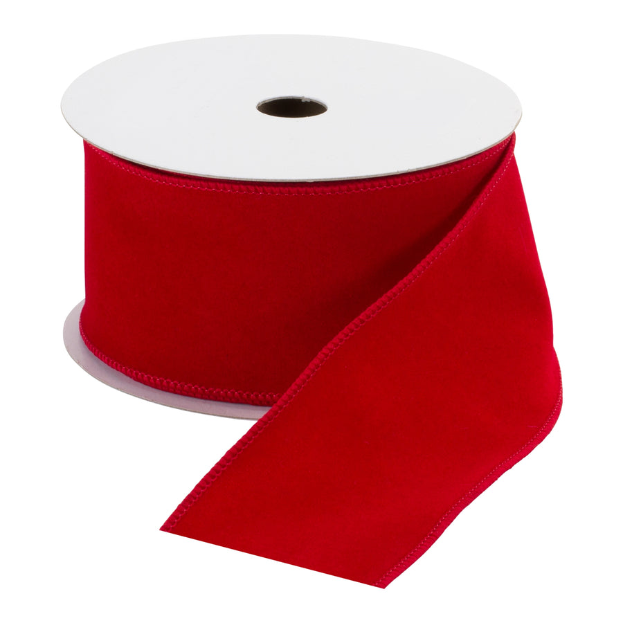 2.5" Velvet Red Ribbon